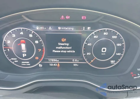 2017 Audi A4 Allroad 2.0T Premium из США, поврежденный, VIN WA19NBF4XHA128566